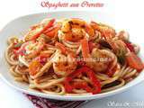 Spaghetti aux crevettes