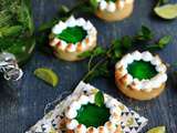 Tartelettes (virgin) mojito des Bricoleurs de Douceurs