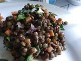 Salade de lentilles