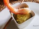 Verrines avocat crevettes