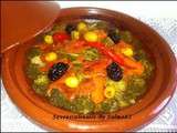 Tajine de brocoli et carotte طاجين بروكلي والجزر