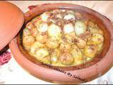 Tajine de coings Patate douce & Raisin طاجين اللقيم بطاطس الحلوة والزبيب