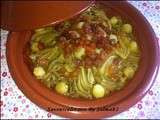 Tajine de fenouille et petite oignons طاجين البسباس والبصل الصغير