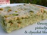  Greenie  aux pistaches et au chocolat blanc