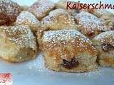 Kaiserschmarrn (Kaiserschmarren), les crêpes ( ratées ) de l'Empereur