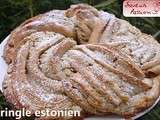 Kringle, la brioche estonienne, un peu amandine