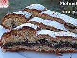 Mohnstollen ou Stollen au pavot