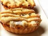 Petites tartes en cage ricotta - fruits confits