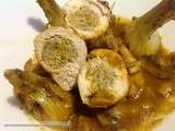 Kourdass au Poulet champignons et petits oignons