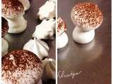 Meringues champignons