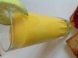 Smoothie mangue et citron vert