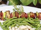 Brochettes au thym, vivent les vacances