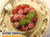 Verrines en duo orange/framboise, pour un dessert léger et vitaminé