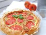 Tarte Gourmande Thon Tomates Basilic