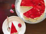 Thermomix: Cheesecake - Framboise au Yaourt de Brebis sans cuisson