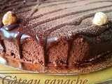 Gâteau ganache chocolat