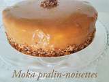 Gâteau moka pralin