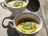 Soupe de Butternut & Pesto de roquette