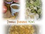 Confiture Maison Pomme Banane Kiwi