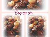 Coq au vin à l'ancienne