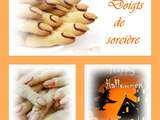 Doigts de sorcière à croquer pour Halloween