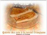 Galette des rois à la   Vraie   frangipane