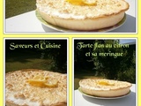 Tarte flan citron et sa meringue