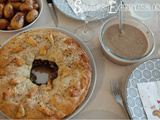 Couronne Garnie Vegan & sa Sauce aux Champignons