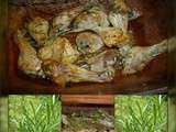 Cuisses de Poulet Grillées aux Herbes du Jardin