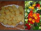 Petits Sablés Moutarde, Amande & Parmesan