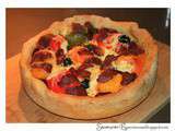 Tarte aux Poivrons Farcis et Magret de Canard