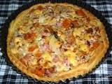 Tarte Giraumon, Pomme de Terre & Lard