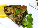 Aubergines Kuku ou frittata perse