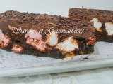 Barres Croquantes aux Chocolats et Marshmallows