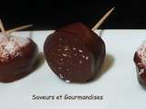 Bonbons  carotte orange, coco chocolat