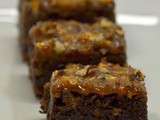 Brownies aux Noix et au Caramel