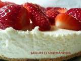 Cheesecake aux fraises