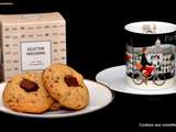 Cookies aux noisettes, chocolat et graines de lin