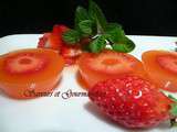 Fraises en gelée d'orange