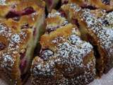 Gâteau sablé aux Framboises