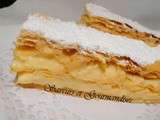 Mille-feuilles, crème vanille