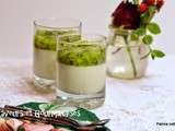 Panna cotta  aux Kiwis