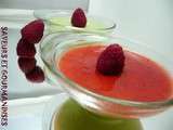 Panna Cotta Avocats-Framboises