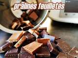 Chocolats pralinés feuilletés