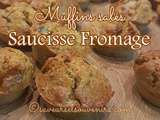 Muffins salés saucisse fromage