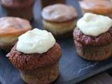 Carrot cupcake, un classique de la pâtisserie anglaise