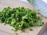 Gremolata – persillade Italienne pour assaisonner les viandes blanches