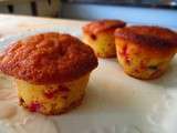 Muffins de Betterave, raisins et noisettes