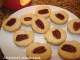 Bouchées aux amandes et noix de pécan