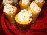 Cappucino glacé de carottes aux épices